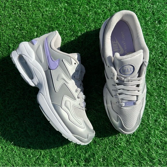 Nike Air Max 2 Light Se Vast Grey / Purple Agate - Picture 7 of 11
